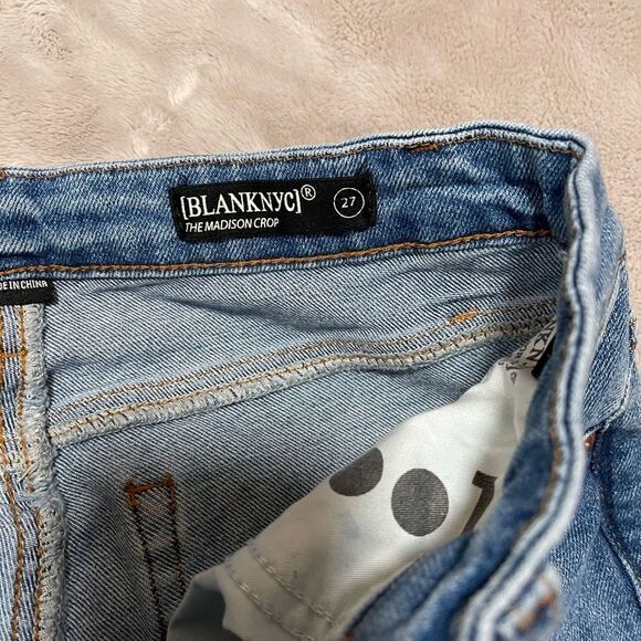 the madison crop high rise crop jeans - Picture 2 of 12